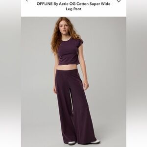 Aerie OG Super Wide-Leg Pants